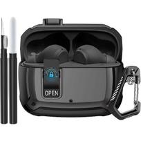 Compatible JBL Vibe Beam/Beam 2 Case 2025 Lock Clip for Men Women, Military Shell JBL Vibe Beam/200TWS Cover Protective Armor Skin with with Cleaner For JBL Vibe Beam/Beam 2/ juoda