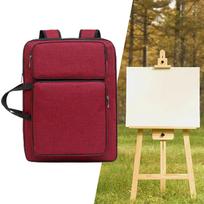 Portfolio Art Waterproof 8k Bag Tote Bag For Drawing Board Pencils Easel Paper brown