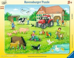 Ravensburger Dėlionė 11 vnt. - Ferma