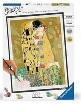 Ravensburger tapyba pagal skaičius „Gustav Klimt: Bučinys“, 40×30 cm