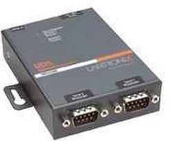 Šakotuvas Lantronix UDS2100, 10/100Base-T(X), 9–30 V, ARP, UDP, TCP, ICMP, Telnet, TFTP, AutoIP, DHCP, HTTP, SNMP, 400g, 72 x 95 x 23 mm, 0–60 °C