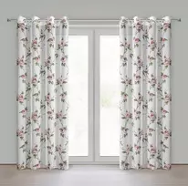 Eurofirany ZAS/RUTH/B+ROŽINĖ 135X250 SKAIDRI
