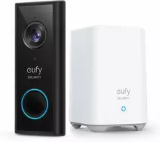 eufy Security belaidis vaizdo durų skambutis 2K su akumuliatoriumi ir HomeBase 2