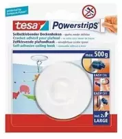 tesa 58029-00020 Tesa® Powerstrips kabliukai kambario luboms Baltas Turinys: 1 vnt.