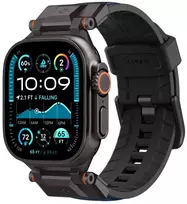 Spigen DuraPro Armor išmaniojo laikrodžio dirželis, skirtas Apple Watch 6/7/8/9/10/SE/Ultra 1/2 (44/45/46/49 mm) | Nailonas | tamsiai mėlyna