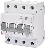 ETI Išjungiklis KZS-4M 3P+N AC B32/0,03
