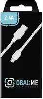 Obal:Me duomenų perdavimo ir įkrovimo kabelis | USB-A į USB-C | 12W | 1m | balta