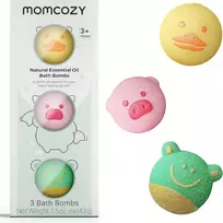 MOMCOZY NATŪRALŪS VONIOS BURBULAI VAIKAMS SU ETERINIAIS ALIEJAIS, 3 VNT.