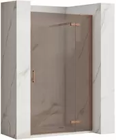 Dušo durys Rea Hugo, Brushed Copper, 80 cm