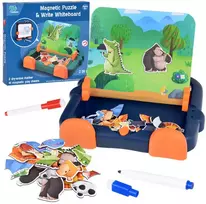 Magnetinė lenta 2in1 - dėlionė ir piešimo lenta
