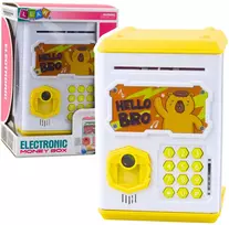 Elektroninis vaikiškas seifas, geltonas
