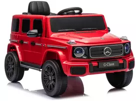 Elektromobilis vaikams Mercedes G 4x4 24V 2580, raudonas