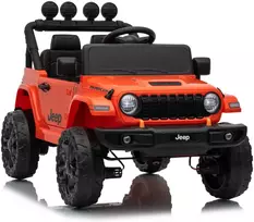 Elektromobilis vaikams Jeep Rubicon DK-JWR558 24V, oranžinis
