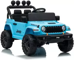 Elektromobilis vaikams Jeep Rubicon DK-JWR558 24V, šviesiai mėlynas