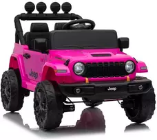 Elektromobilis vaikams Jeep Rubicon DK-JWR558 24V, rožinis