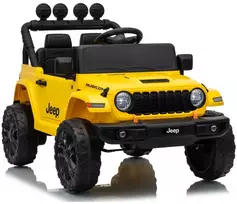 Elektromobilis vaikams Jeep Rubicon DK-JWR558 24V, geltonas