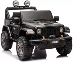 Elektromobilis vaikams Jeep Rubicon 4x4 DK-JWR556 4x200W 24V, juodas