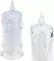 Dekoratyvinė LED žvakė, 15 cm