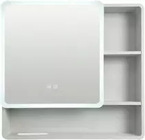 Vonios spintelė su LED veidrodžiu Rea M1016-70, 70x65 cm