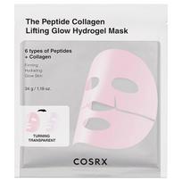 COSRX The Peptide Collagen Lifting Glow Hydrogel Mask Drėkinamasis veido kremas