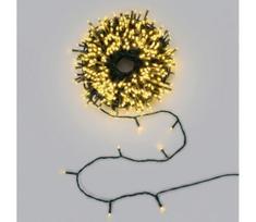 BRILAGI - LED saulės kalėdinė girlianda 300xLED/8 funkcijų 32m IP65 šiltai balta