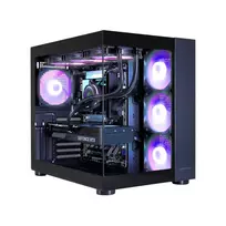Žaidimų kompiuteris Hyrican COUGAR FV150 BK (7891) Ryzen 7 9800X3D vandens aušinimas 32GB/1TB SSD RTX 5080 Win11 Black | PCK07891 | 4045643278917