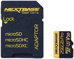 Nextbase U3 microSD card with 256GB