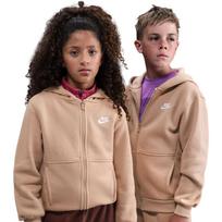 Džemperis vaikams Nike Sportswear Club Fleece smėlio spalvos FD3004 200