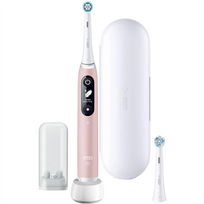 Oral-B Toothbrush + Travel Case | iO6 | Rechargeable | For adults | Brush heads included: 1 | Brushing modes: 5 | Pink