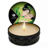 Shunga Zenitude masažo žvakė, žaliosios arbatos kvapo, 30 ml