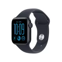 Apple Watch SE 3 GPS + Cellular 40 mm Midnight Aluminium Case with Navy Blue Sport Band - M/L | MJLJ4ZR/A | 0195951260877