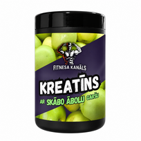 FITNESS CHANNEL Kreatino monohidratas su obuolių skoniu 500g