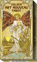 Golden Art Nouveau Tarot kortos