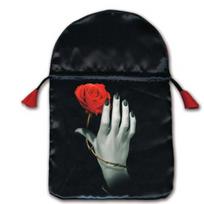 Rose Hand satininis maišelis kortoms