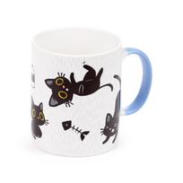 Porcelianinis puodelis „Lucky the Black Cat“