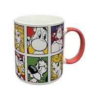 Asterix portretų porcelianinis puodelis