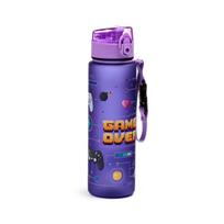 Game Over 600 ml nedūžtantis butelis su atverčiamu dangteliu