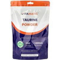 Vitamatic, Taurino milteliai, be skonio, 8,8 uncijos (250 g)