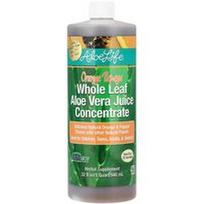Aloe Life, Viso lapo alavijo sulčių koncentratas, apelsinų ir papajų, 946 ml (32 skysčio uncijos)