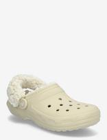 Crocs - Classic Fleece Lined Clog - Šlepetės - Kreminė spalva