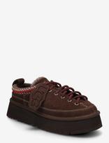 UGG - W Heritage Lace-Up Slipper - Žemakulniai sportbačiai - Ruda