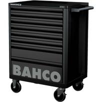 Bahco įrankių vežimėlis 1472K8BLACK E72, 8 stalčiai, 26", 600 kg, 30 kg stalčiui, 125 mm ratai, atsparus įbrėžimams