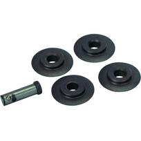 Bahco atsarginis velenas ir peiliai vamzdžių pjaustytuvams 402-95-SET, 4 peiliai, 1 kaištis, metalas, juoda, plastikinė dėžutė