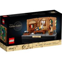 LEGO konstruktorius Ideas 40595 Galileo Galilei pagerbimas, 307 vnt., 18+ metai, 1 minifigūra, teleskopas, heliocentrinis modelis