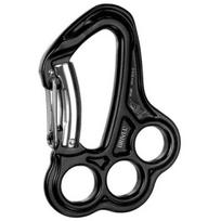 Grivel karabinas VLAD TWIN GATE 8050030809526, 30 kN, 12 kN, 15 mm, 120 mm, 82 mm, 90 g, kalta aliuminio, integruota plokštė