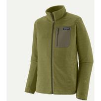 Patagonia striukė R1 AIR Jkt 0198077516873, L, vyriška, Caper Green, 100% perdirbtas poliesteris, pilnas užtrauktukas, kvėpuojanti