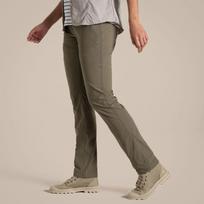 Craghoppers kelnės NOSILIFE Pro Trouser III W 5063260120142, 290g, 16, Wild Olive, moteriškos, reguliaraus kirpimo, slim, UPF 50+
