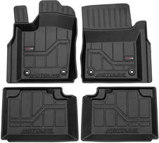 3D Priekiniai ir galiniai kilimėliai Jeep Grand Cherokee IV (2011-2022) Guminiai