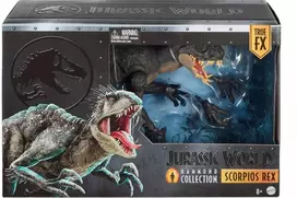 „Ancers sa de rosa“ figūrėlė iš „Jurassic World“ kolekcijos. „Hammond“ kolekcija. „Scorpios rex“ dinozauras. JKG97