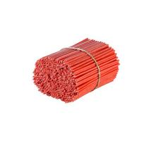 100 vnt. Bičių vaško žvakių raudonos spalvos Danilovo No100, 400 g.